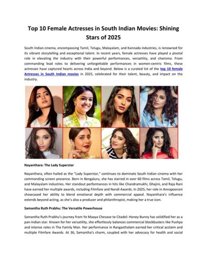 10+ Indian Female Actresses In Hollywood Pictures