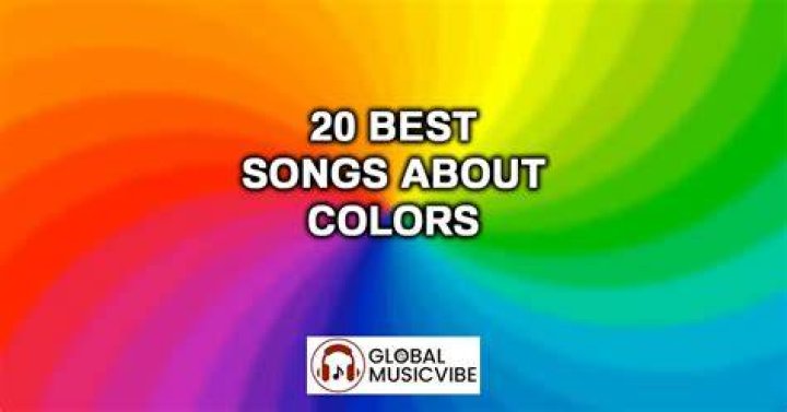 20 Best Songs With Colors In The Title PlayTheTunes