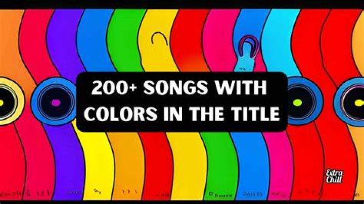 200+ Songs With Colors in the Title Spinditty