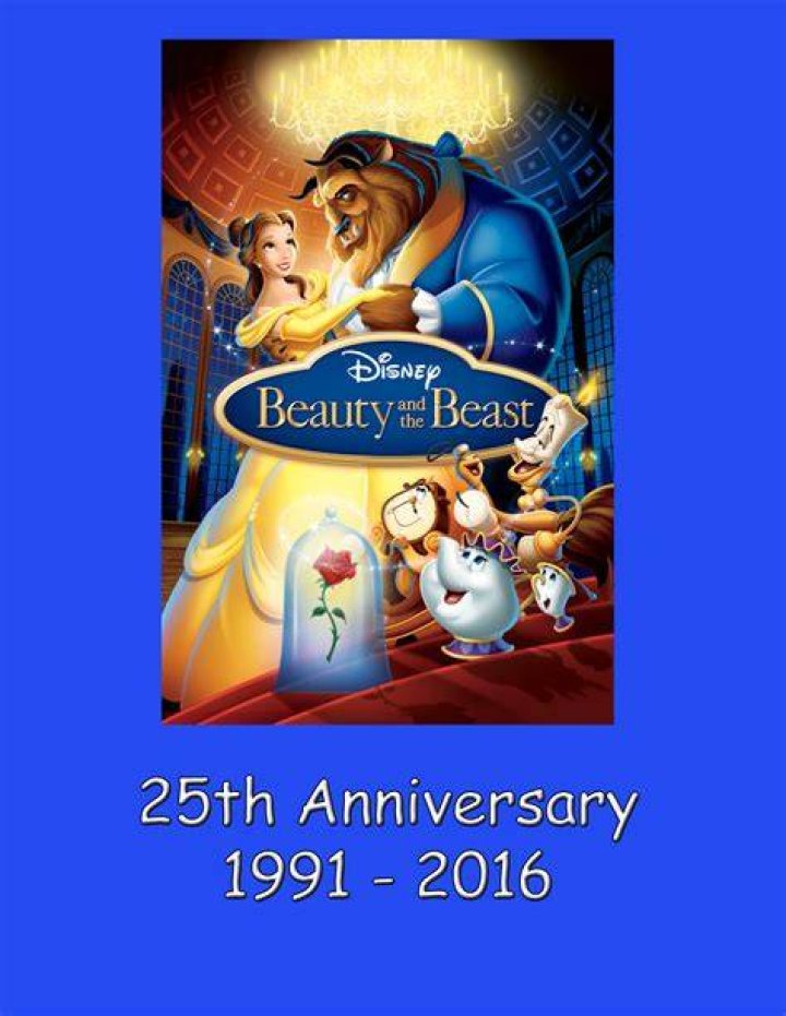 25th Anniversary of Beauty and the Beast All Disney Princess Films
