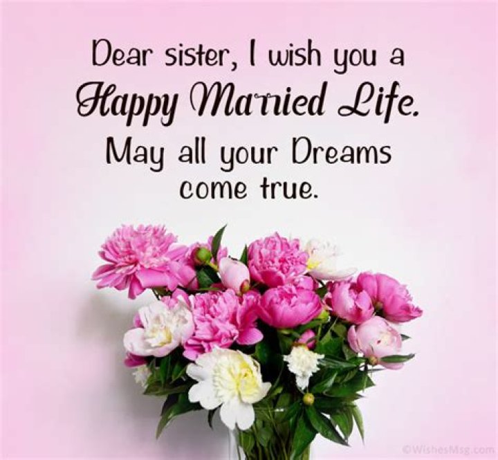 90+ Wedding Wishes For Sister Marriage Quotes WishesMsg