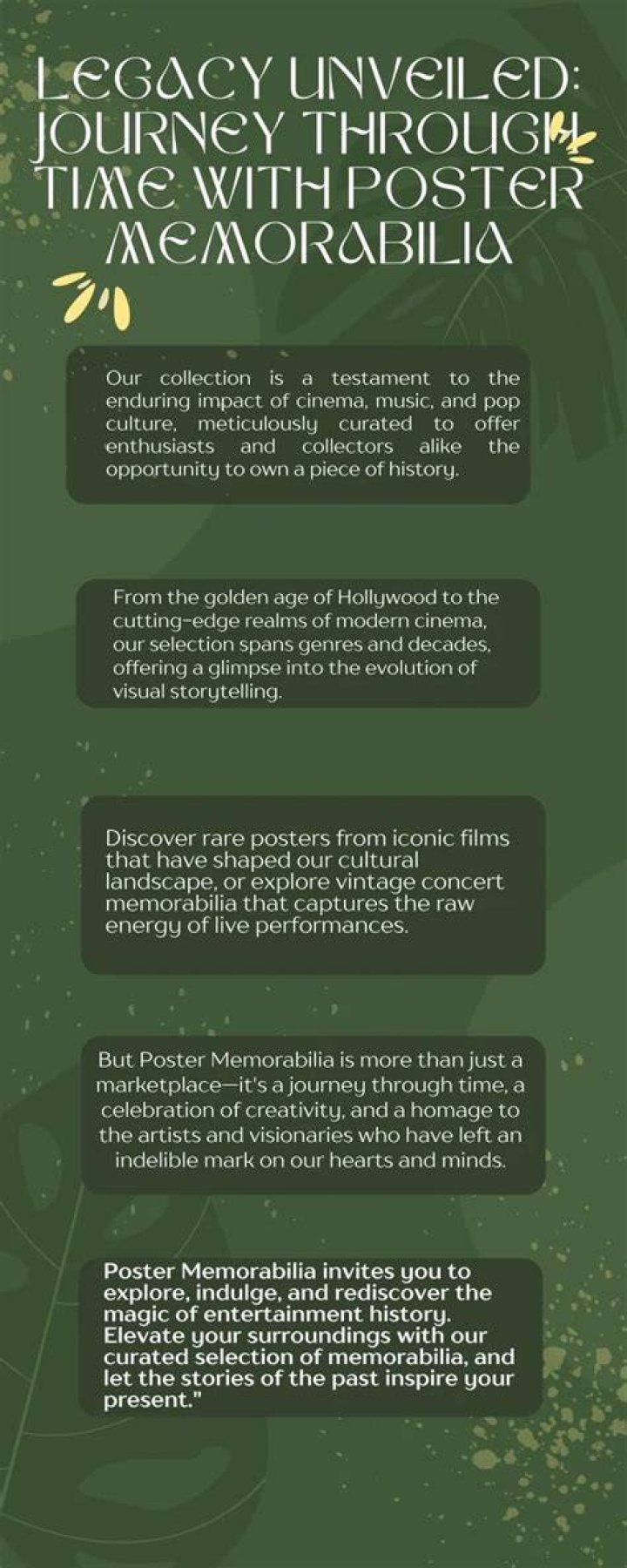 A Journey Through Time And Legacy