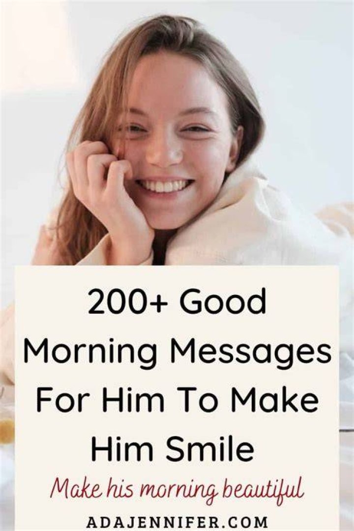 A Perfect Good Morning Text For Him To Brighten His Day