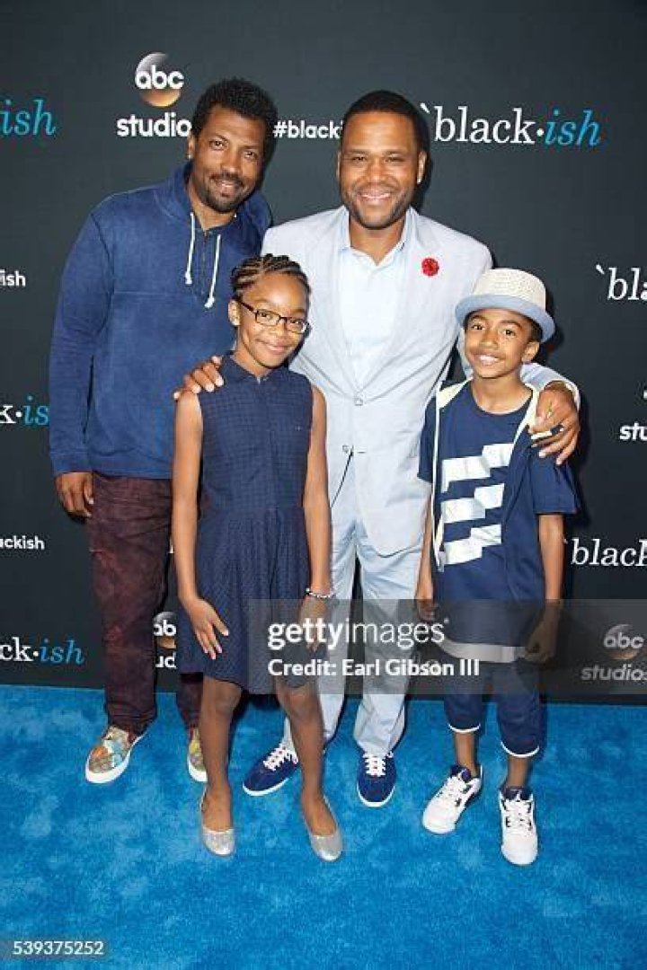 Actors Deon Cole, Miles Brown and Anthony Anderson attend the 7th
