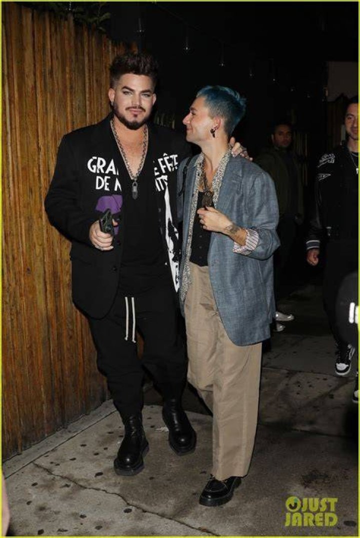 Adam Lambert & Boyfriend Oliver Gliese Hit the Town for Fun Night Out