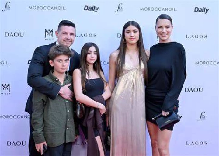 Adriana Lima, Daughter Valentina And Husband Marko Jaric have fun in