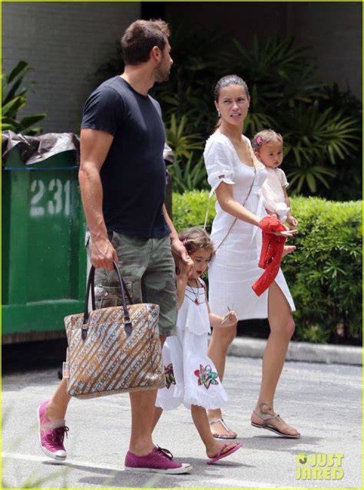 Adriana Lima Spends 'National Relaxation Day' with Her Family! Photo