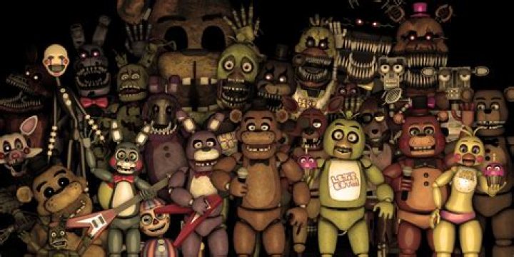 All Five Nights At Freddys Characters Bilscreen