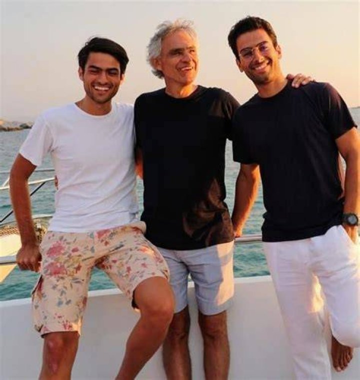 Andrea Bocelli enjoys beach day with his much younger, bikiniclad wife
