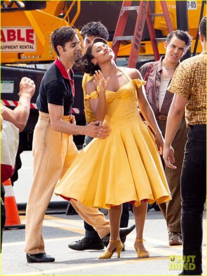 Ariana DeBose & David Alvarez Hit the Streets for 'West Side Story