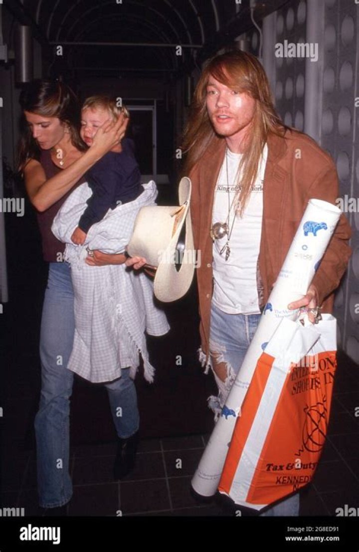 Axl Rose and Stephanie Seymour Photographed by Bruce Weber for