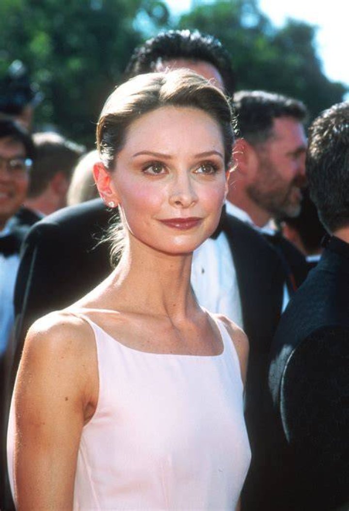 Calista Flockhart pictured in formfitting workout gear in Los Angeles