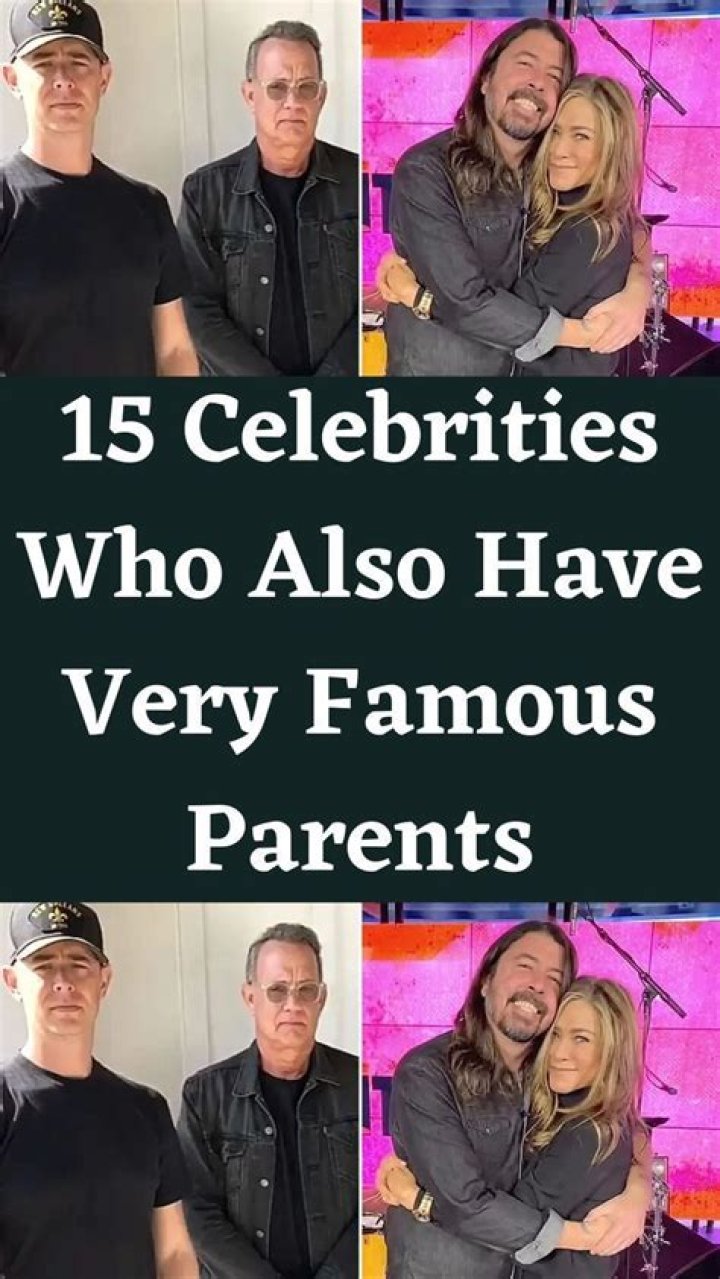 Celebrities With Famous Parents You'll Be Surprised! Norah jones
