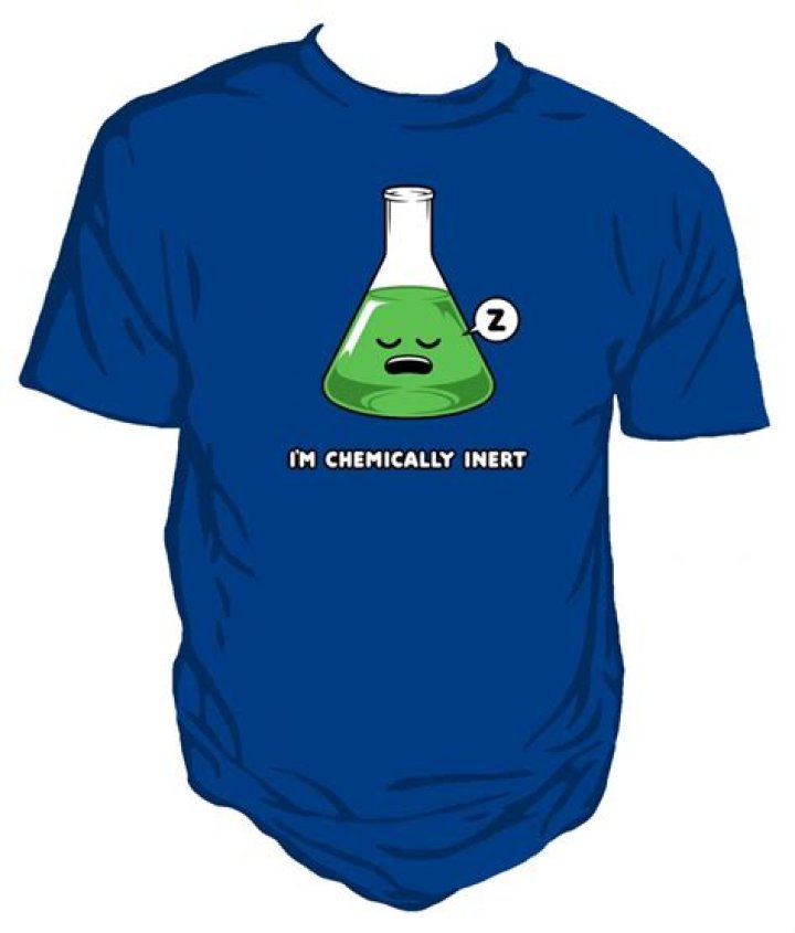 Chemically Inert Unisex Tshirt Original Genki Gear design