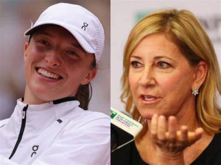 Chris Evert thinks Iga Swiatek could surpass her record of 7 French