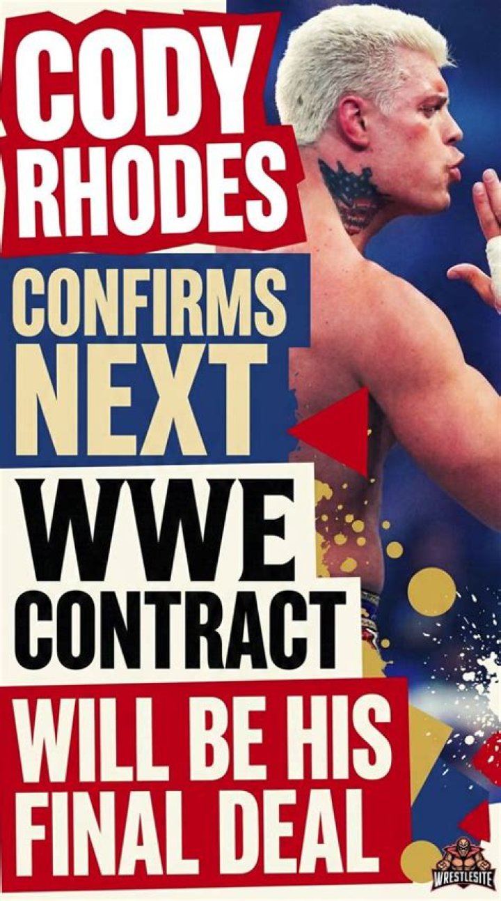 Cody Rhodes Confirms His WWE Return Date