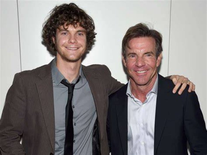 Dennis Quaid et son fils Jack &agrave; Los Angeles le 16 novembre 2005