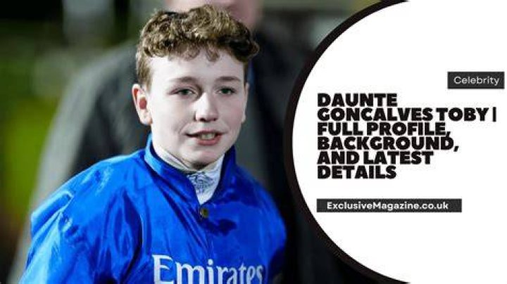 Discover Daunte Goncalves Toby's Inspiring Story Today