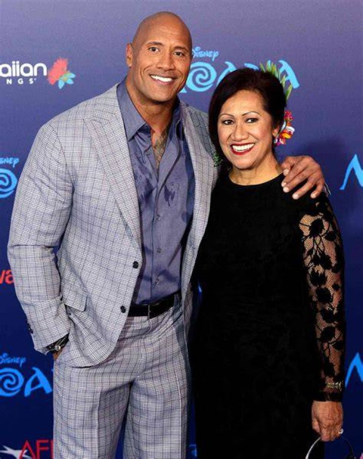 Dwayne Johnson and His Mom Ata Pictures POPSUGAR Celebrity UK