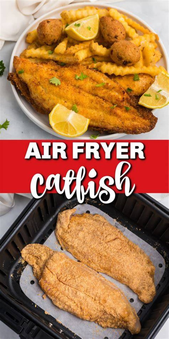 Easy Air Fryer Catfish (The BEST!) PinkWhen