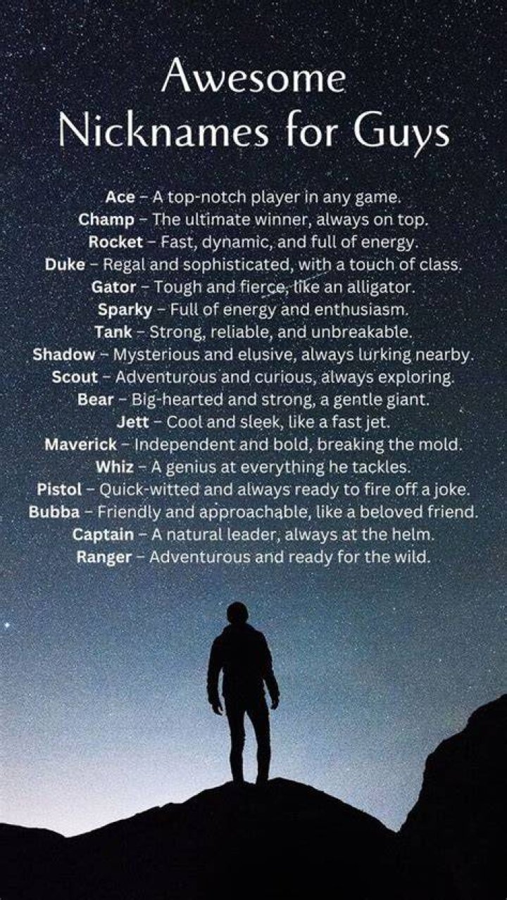 Enchanting Nicknames For Men To Ignite Allure