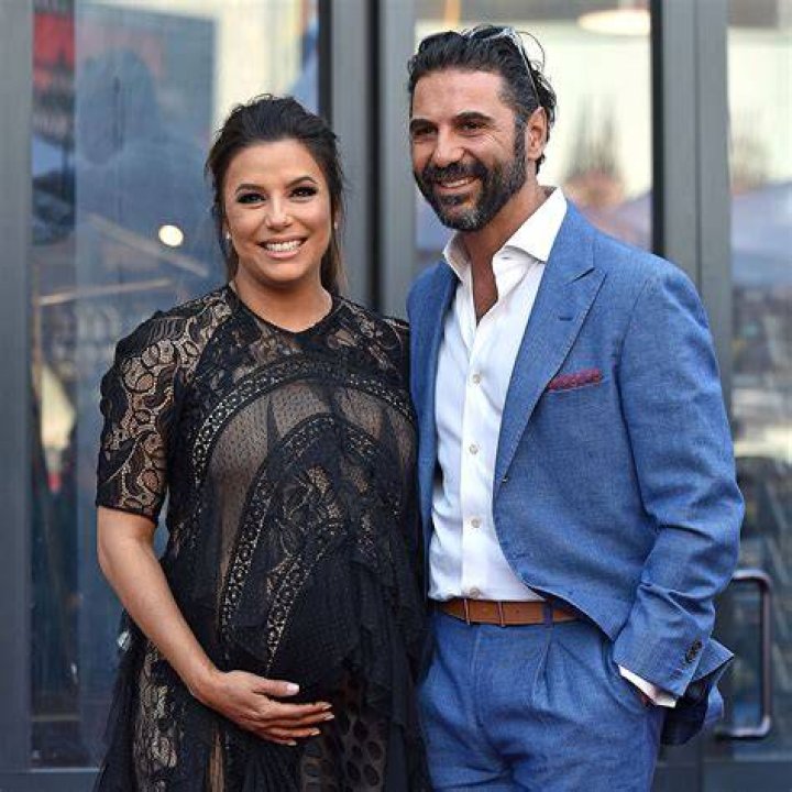 Eva Longoria and her husband Jose Baston bring along toddler Santiago