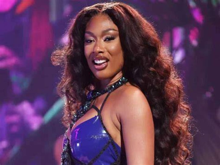 Even Megan Thee Stallion's Bangs Have the Perfect Lipstick Slant — See