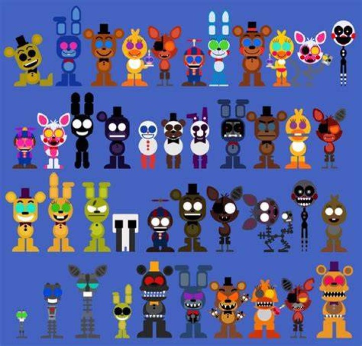 Fnaf World By Alisonwonderland1951 Fnaf Characters Least Popular