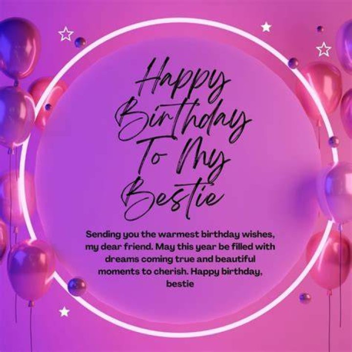 Happy Birthday Wishes For Your Bestie: A Heartfelt Celebration