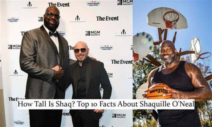 How Tall Is Shaquile O&acute;Neal? And Wingspan
