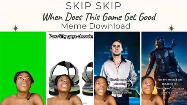 iShowSpeed Skip Skip Meme (When Does This Game Get Good) Get Meme