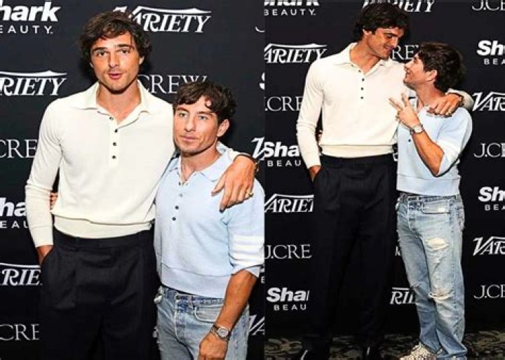 Jacob Elordi & Barry Keoghan Tease Kissing Each Other At 'Saltburn