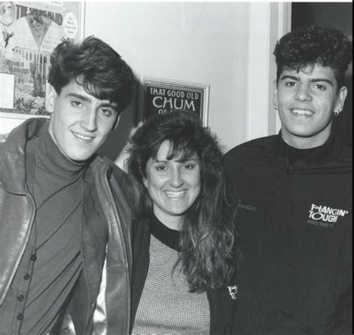 Jonathan, Jordan and sister Sharon Jonathan knight, New kids