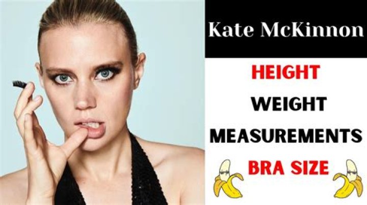Kate McKinnon Bra Size, Age, Weight, Height, Measurements Celebrity Sizes