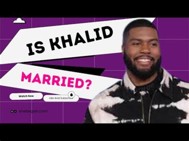 Khalid Married: The Journey Of Love And Commitment