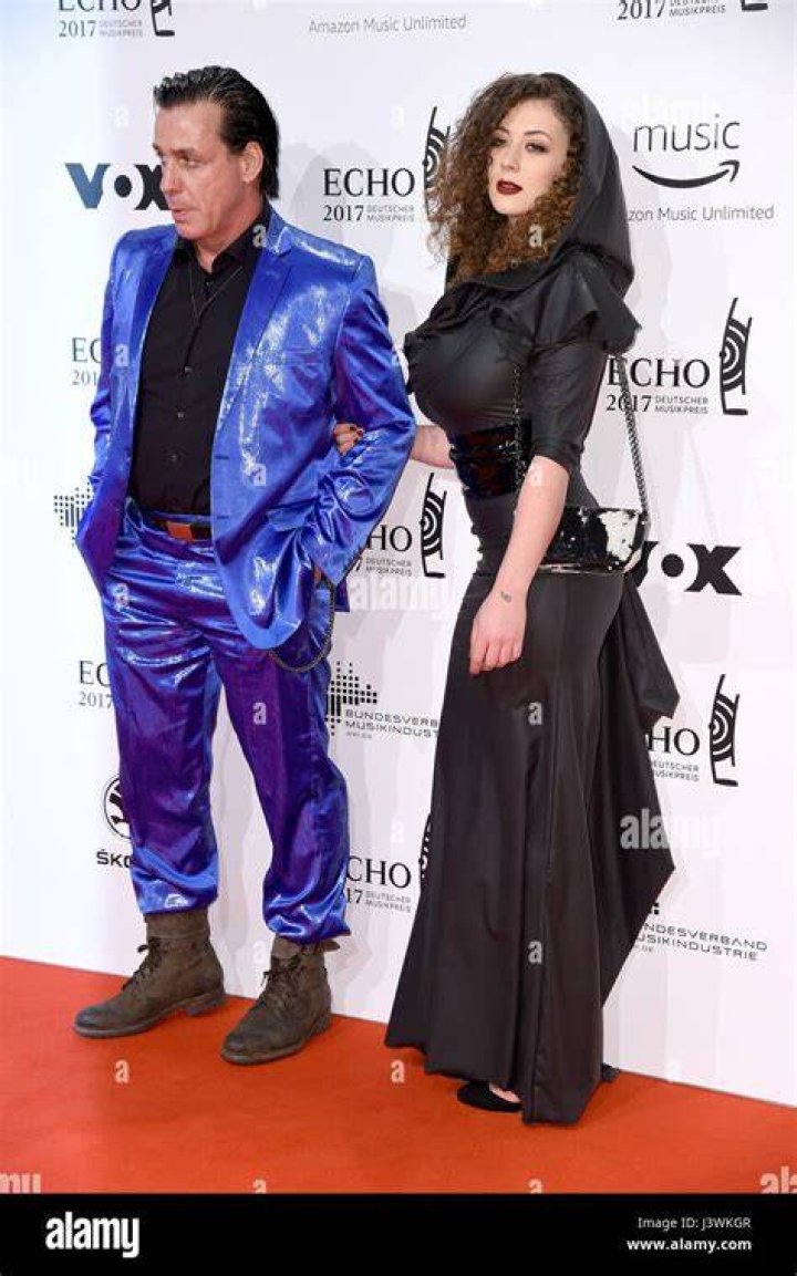 KnutschFreundin Leila Till Lindemann mit KnutschFreundin Leila 