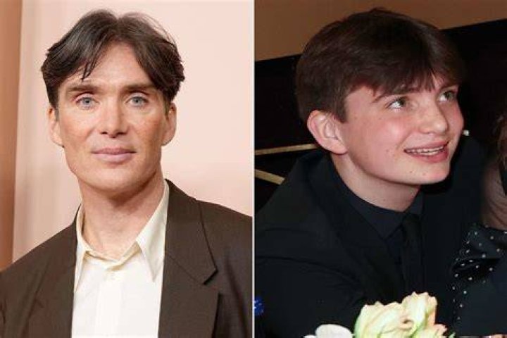 Little Cillian Murphy with dad Brendan Murphy【2020】