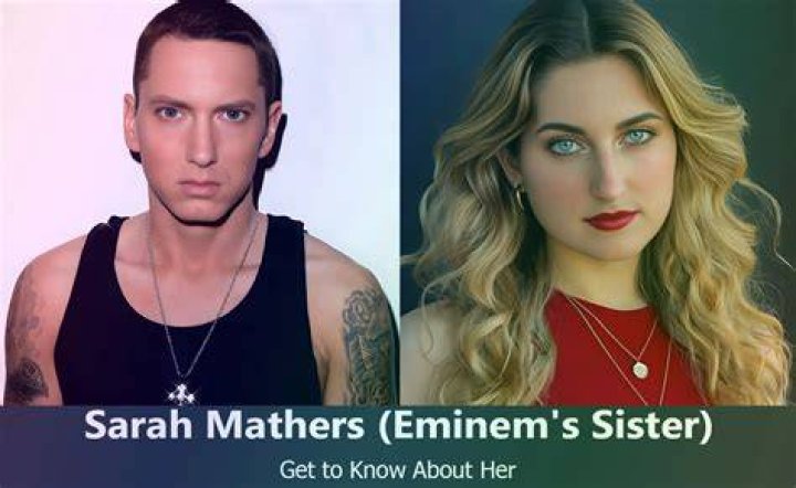 Littleknown facts about Sarah Mathers, Eminem's halfsister Briefly
