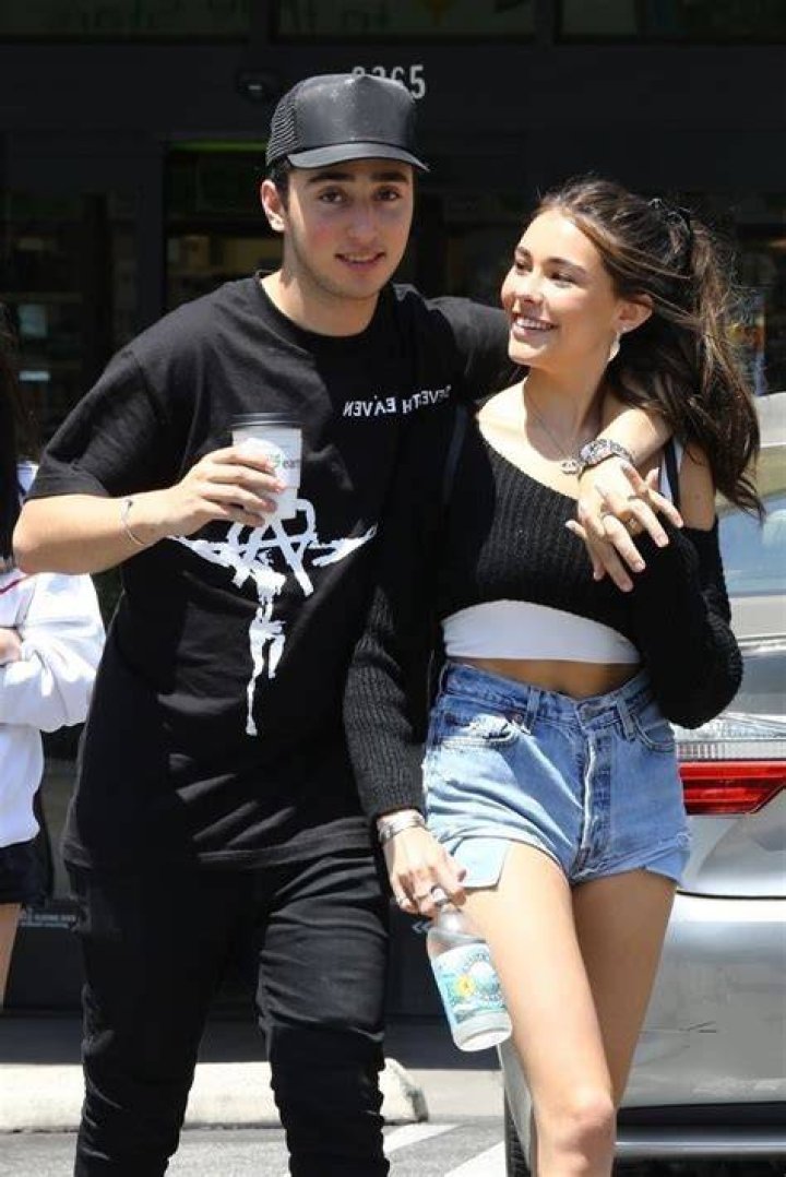 Madison Beer with boyfriend out for lunch in LA GotCeleb