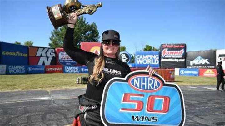 Me with Erica EndersStevens NHRA Photo (34282327) Fanpop