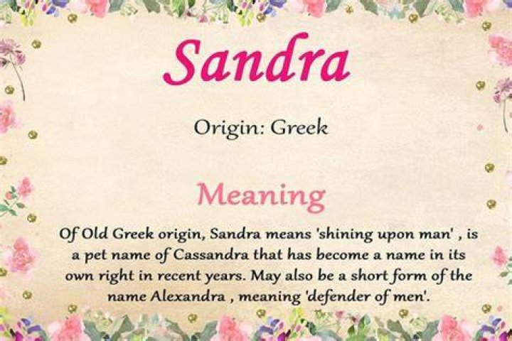 Meaning of Sandra in the Bible ABTC