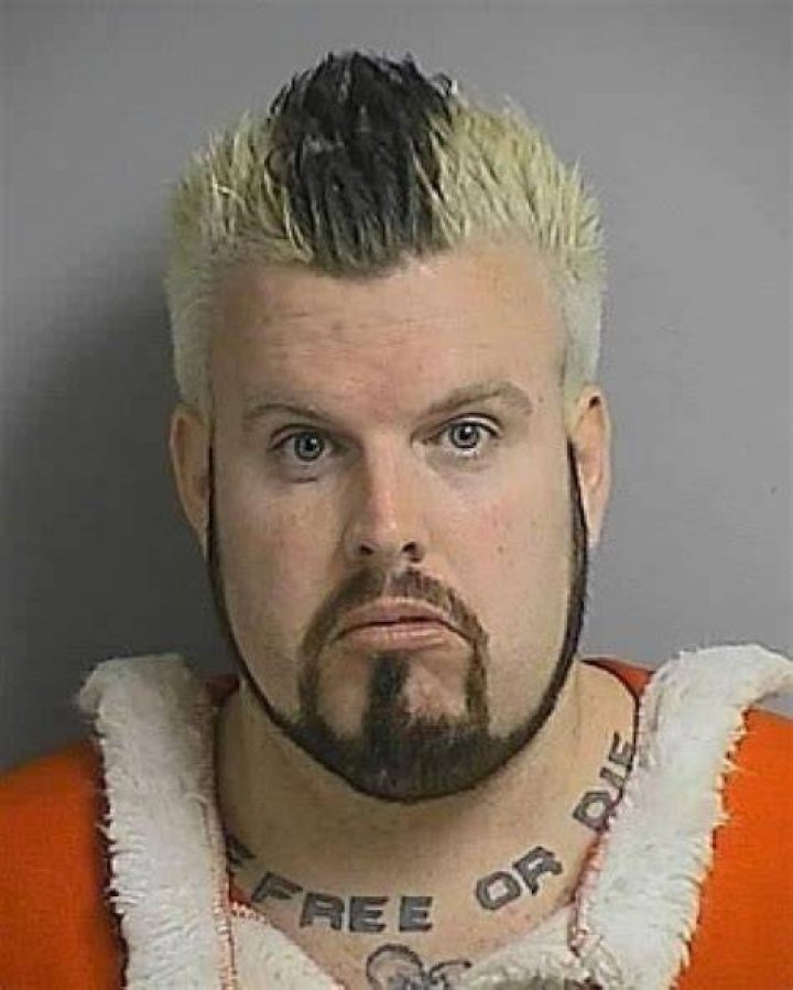 Mike Busey Arrested Gary Busey's Nephew In Mug Shot As Santa Claus