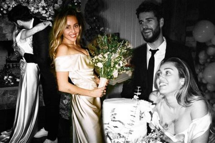 Miley Cyrus Shares New Wedding Photos