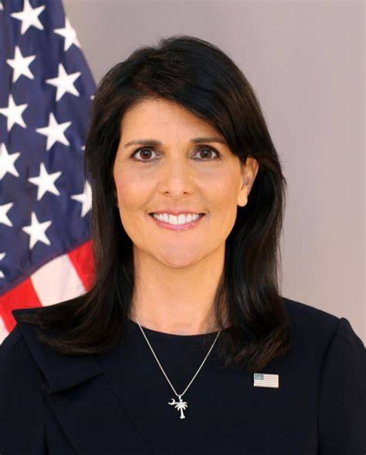 Nikki Haley Nationality: American Politician And Diplomat