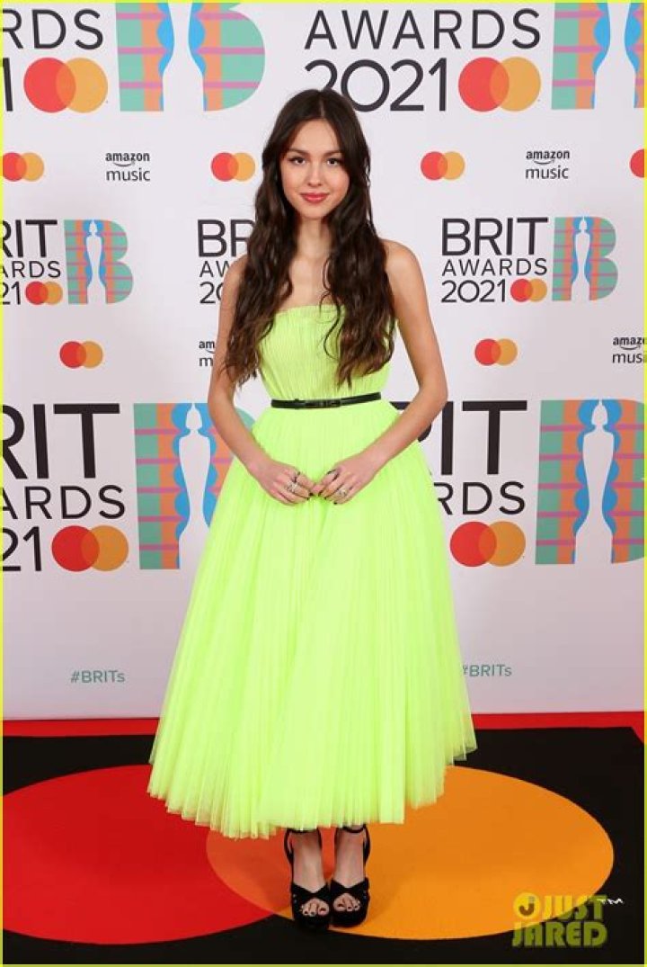 Olivia Rodrigo Attends 2021 Brit Awards at the O2 Arena in London 05/11