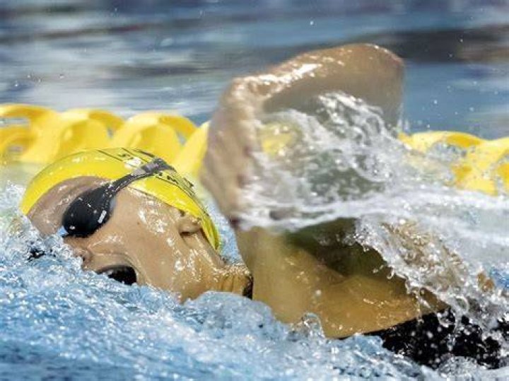 Olympic Medalist And Swimming Sensation