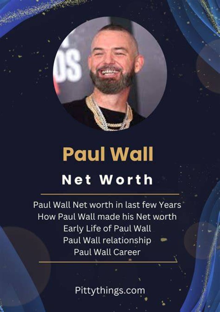 Paul Wall&rsquo;s Wiki Net Worth, Wife, Son, Kids, Body, Now, Family, Money