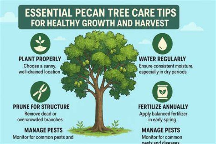 Pecan Tree Care Learn How To Plant A Pecan Tree