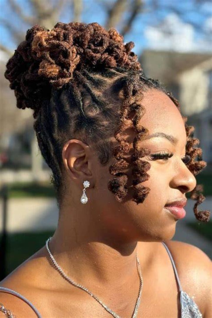 Perfect Loc Updo: A Step-by-Step Guide