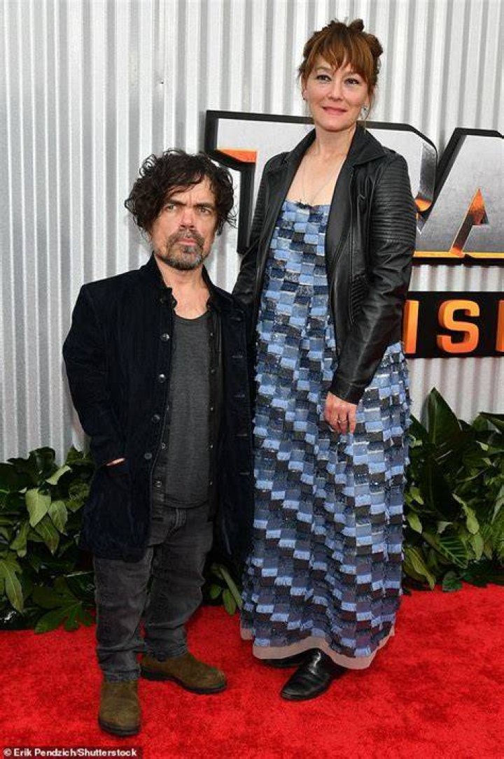 Peter Dinklage and his wife Erica Schmidt look loved up at Transformers